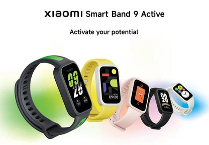 Global Version Xiaomi Smart Band 9 Active 18-day Battery Life Modes 1.47'' Display 5ATM All-day Health And Fitness Monitoring