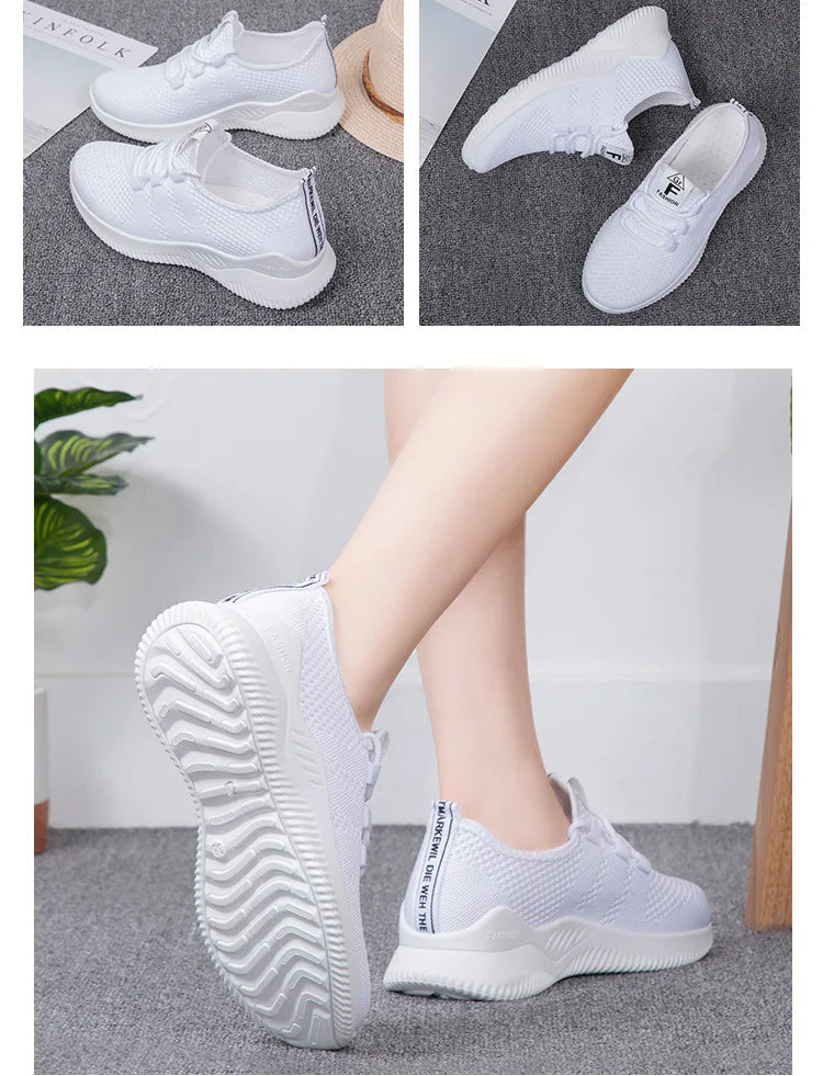 2023 Sport Running Shoes Women Air Mesh Breathable Walking Women Sneakers Comfortable  Fashion Casual Sneakers Chaussure Femme