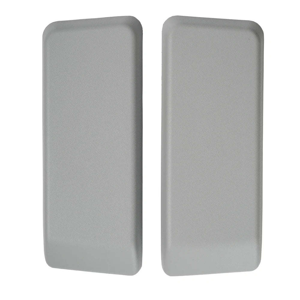 Arm Pads Caps Replacement for Haworth Very Office Home Computers Chair 1 Pair Black Gray Color Armrest Surface Furniture Parts