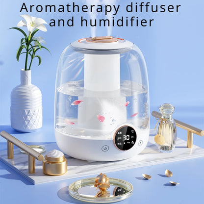 Double Spray 3L High Capacity Humidifier Colorful Lighting Household Office Desktop High Fog Air Humidifier Air Purifier