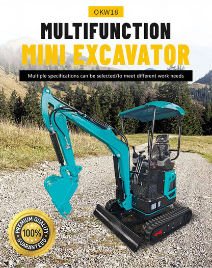 Home small excavator home garden use discounted price good machine condition customized product