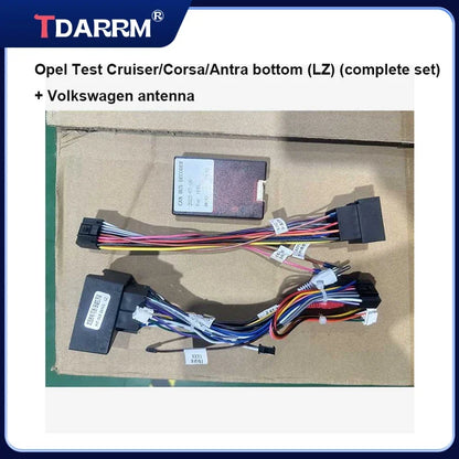 TDARRM Car Radio Adapter Canbus Box Amplifier Decoder For Opel Astra Zafira Antara Vectra Corsa Meriva Combo Agila