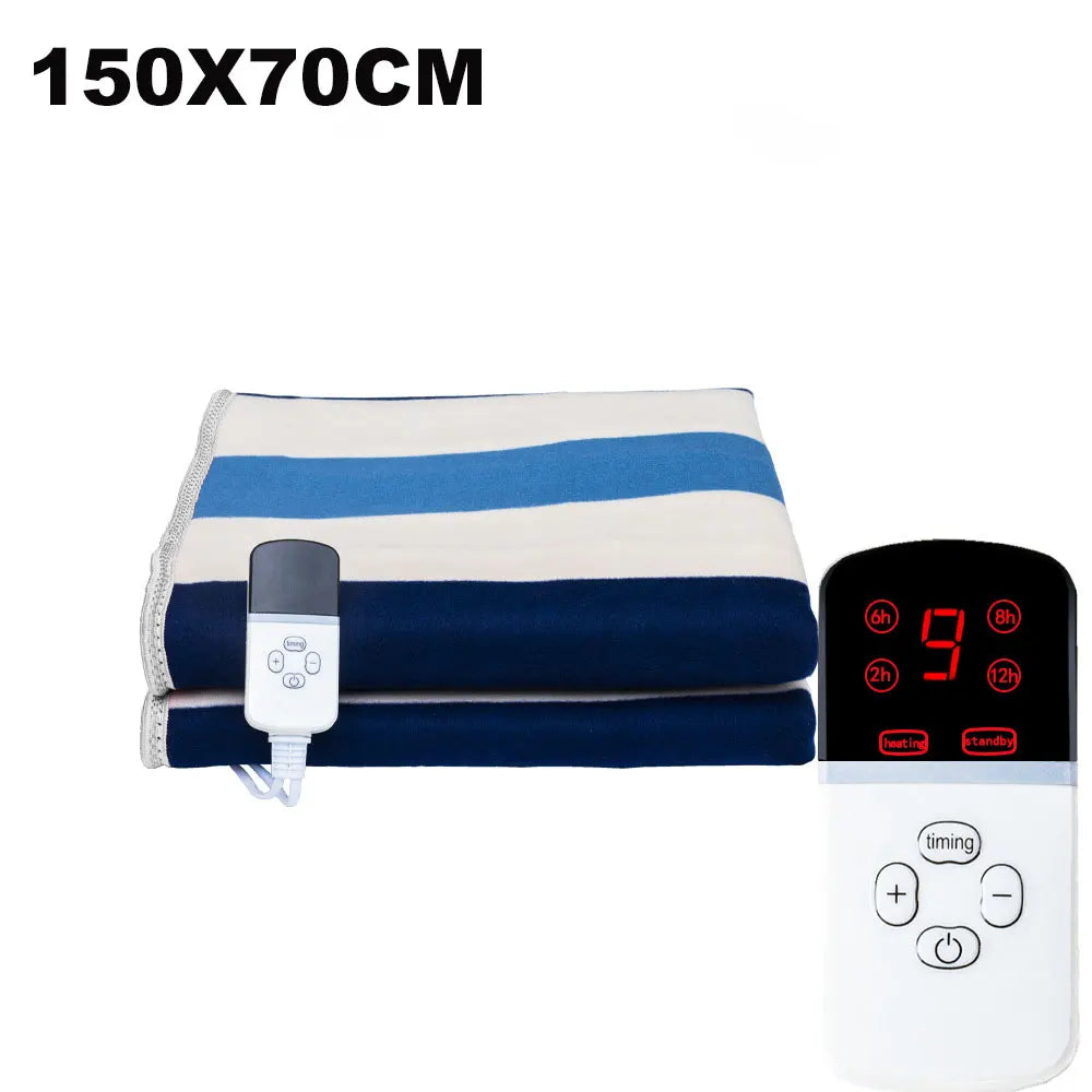 Smart Timer Switch Thicker Electric Blanket Heated Blanket Electric Blanket Double Single Manta  Electric Mat Body Warmer Heater