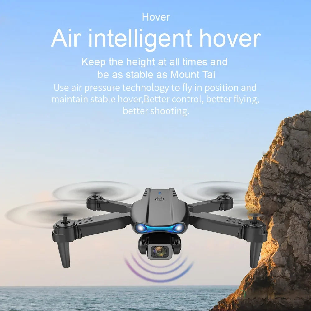 QJ E99 K3 Pro HD 4k Drone Dual Camera High Hold Mode Foldable Mini WIFI Aerial Photography RC Quadcopter Toys Helicopter Dron