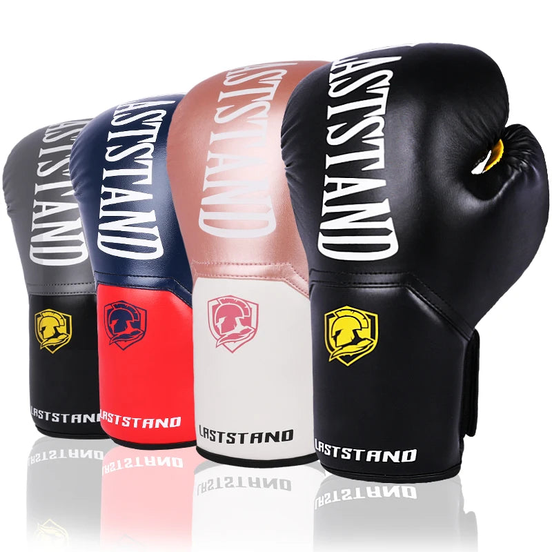 LASTSTAND 10 12 14oz MMA Boxing Gloves for Adult Professional Free Fighting Taekwondo Equipment Kickboxing Sandbag Equipment