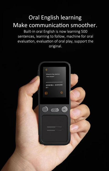 Portable T16 Instant Intelligent Voice Translation Recording 138 Language Real Time Smart Offline Translation Machine