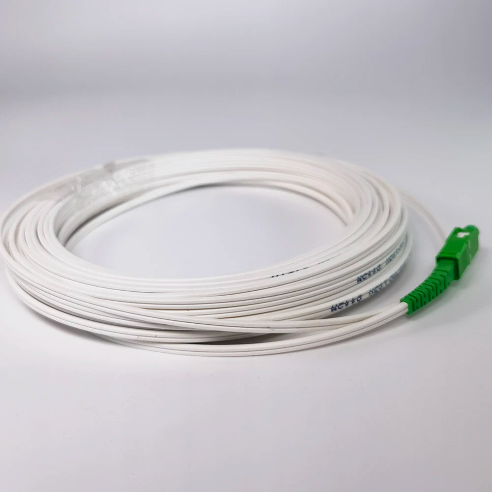 Fiber Drop Cable G657A2 LSZH Cable Fibra Optica FTTH Fiber Optic Patch Cord SC/APC-SC/APC Single Mode 20M/30M Extension Wire