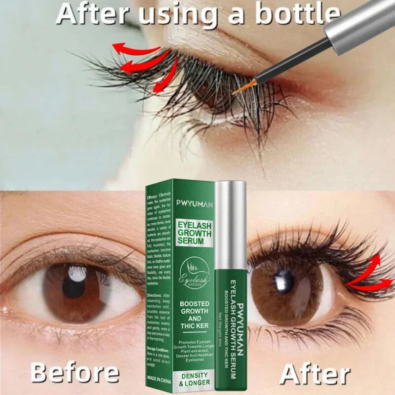 Fast Eyelash Growth Serum Enhancer Eyelash Longer Fuller Liquid Thicker Lashes Natural Curling Lash Lifting Makeup Beauty Care