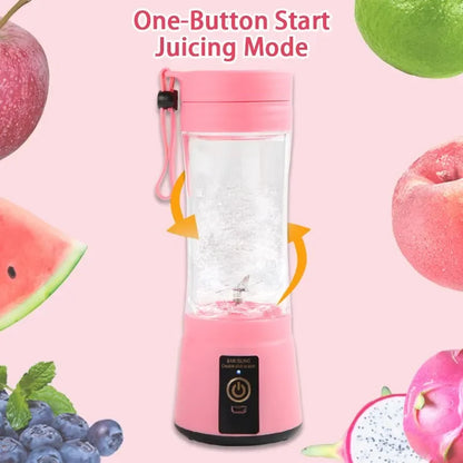 Kitchen Blender Mini Electric Juicer USB Rechargeable Smoothie Milkshake Maker Portable Automatic Fresh Squeezed Fruit Orange