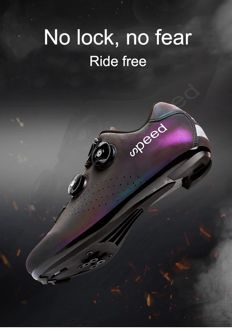 New MTB Cycling Shoes Men Self-Locking Racing Shoes Road Cycling Shoes Speed Flat Cycling Sports Shoes Women Bicycle