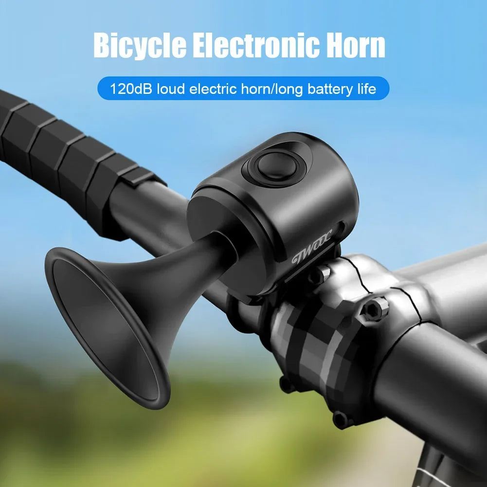 Bicycle Horn Electric Scooter Bell 120DB Waterproof Bike Horn MTB Road Cycling Bicycle Alarm Horn For Xiaomi M365 Pro Accessorie