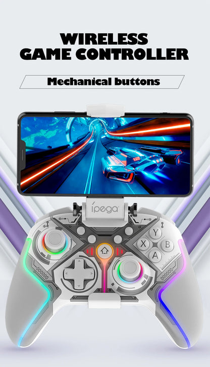 Ipega New Gamepad Wireless Game Controller for Nintendo Switch with Six-axis Gyroscope Vibrating Motor Joystick NS Controle