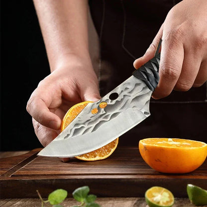 Kitchen Knives Stainless Steel Forged Boning Knife Full Tang Chef Knife Meat Cleaver Fruit Slicing Knife Kitchen Supplies