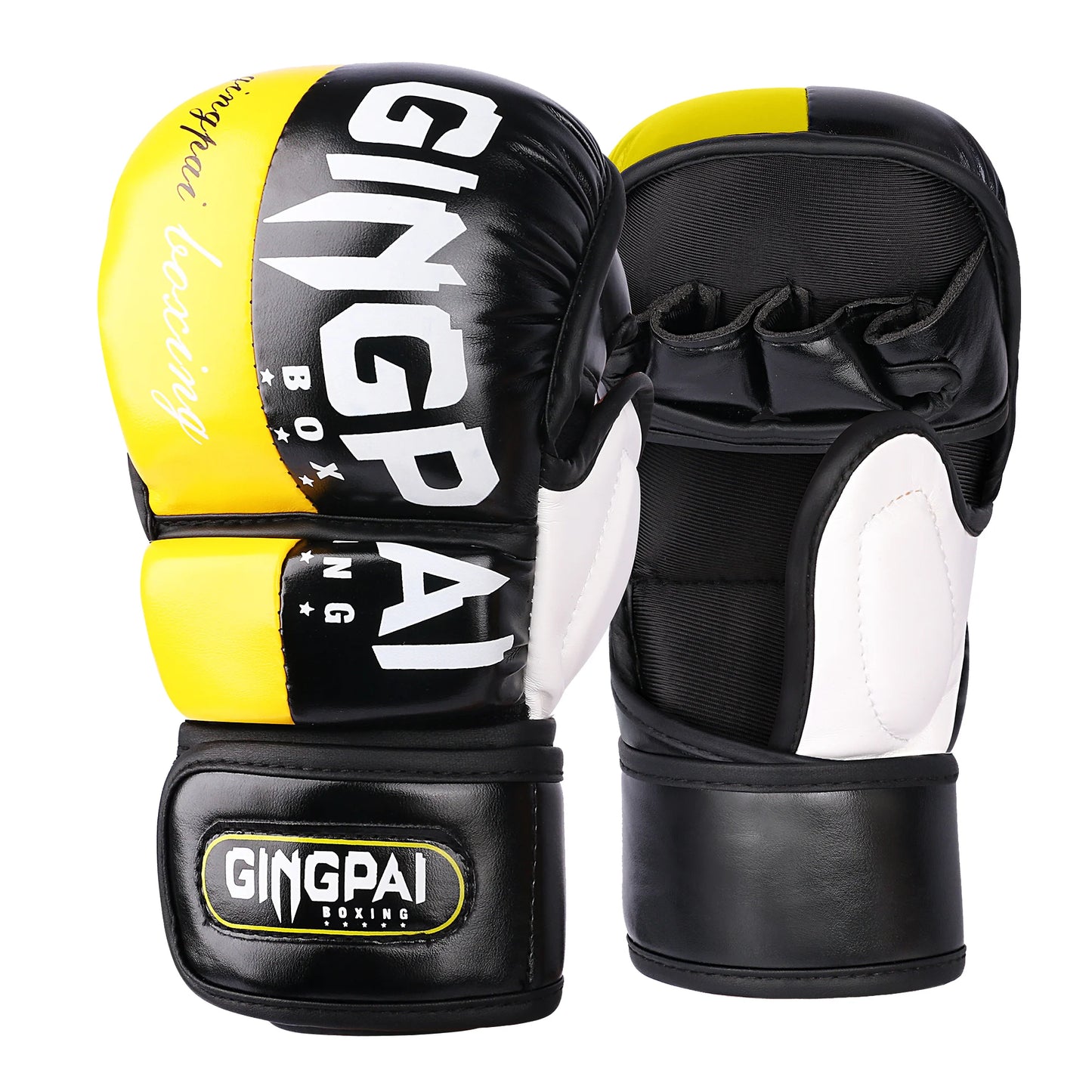 Professional MMA Half-Finger Fighting Boxing Gloves Thickened Sanda Free Fighting Mixed Martial Arts Training Gloves