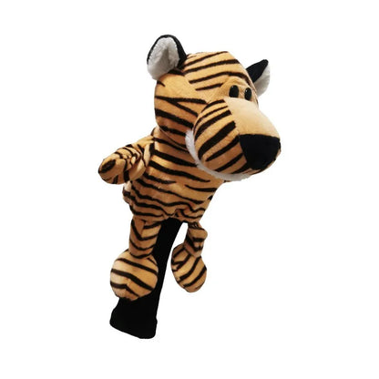 Cute cartoon animals Golf Club Head Covers Wood Head covers Driver Cover Plush doll protective cover