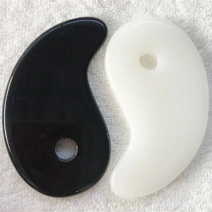 Natural Resin Jade Stone Gua Sha Gouache Scraper Massager for Face Body Facial Skin Lifting Wrinkle Remove Beauty SPA Care Tools