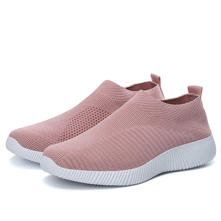 Casual Shoes Women's Sneakers Fashion 2025 New Walking Soft Women Sneakers Slip On Breathable Woman Shoes Ladies Vulcanize Shoes