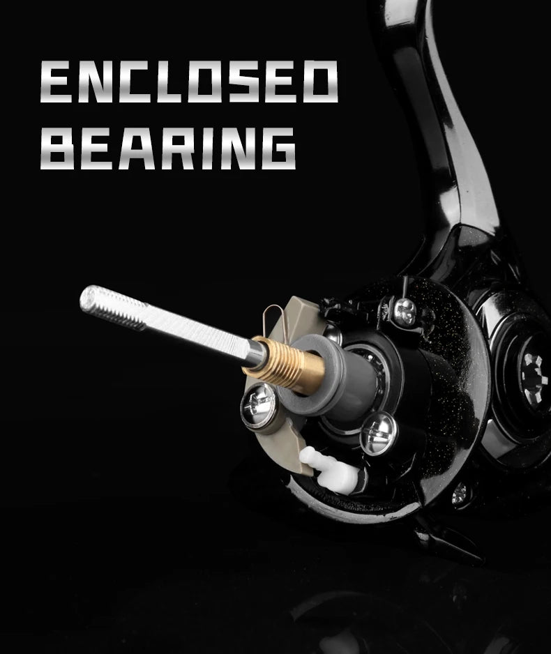 2024 New All-Metal Black Green Fishing Reel Freshwater Seawater Dual Use Max Drag 12Kg Spinning Reel Durable Carp Fishing Tackle