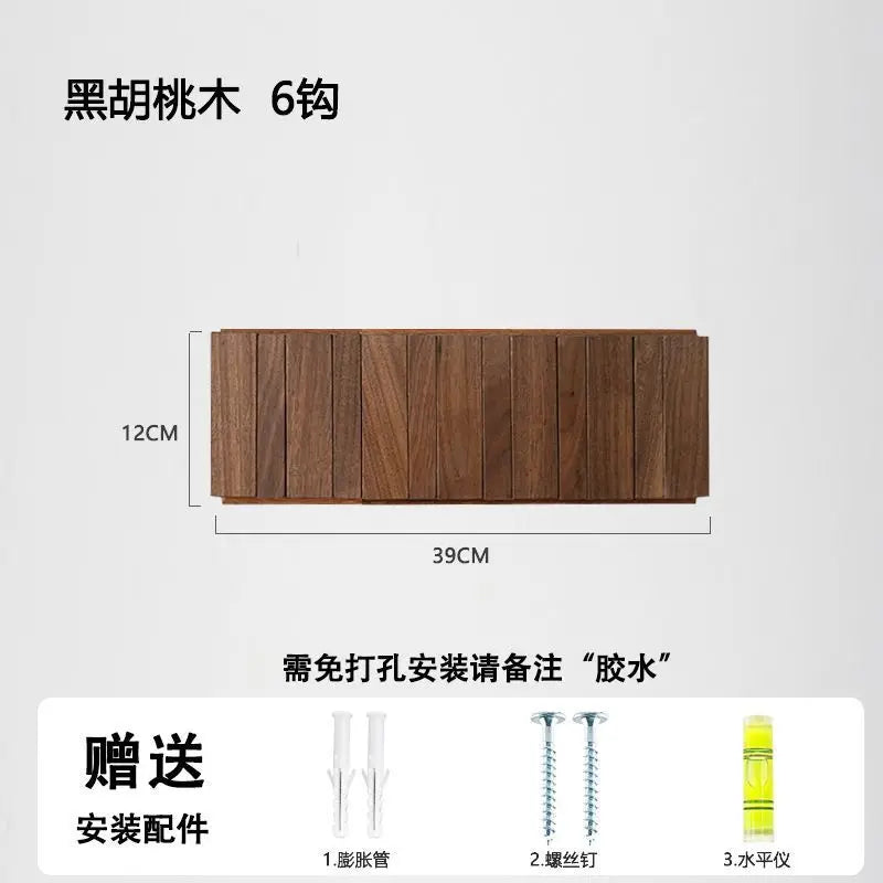 Wood Wall Hook Creative Piano Keys Wall Hanging Plate Coat Rack Doorway Hallway Living Room Hanger Behind the Door Wall Hanging