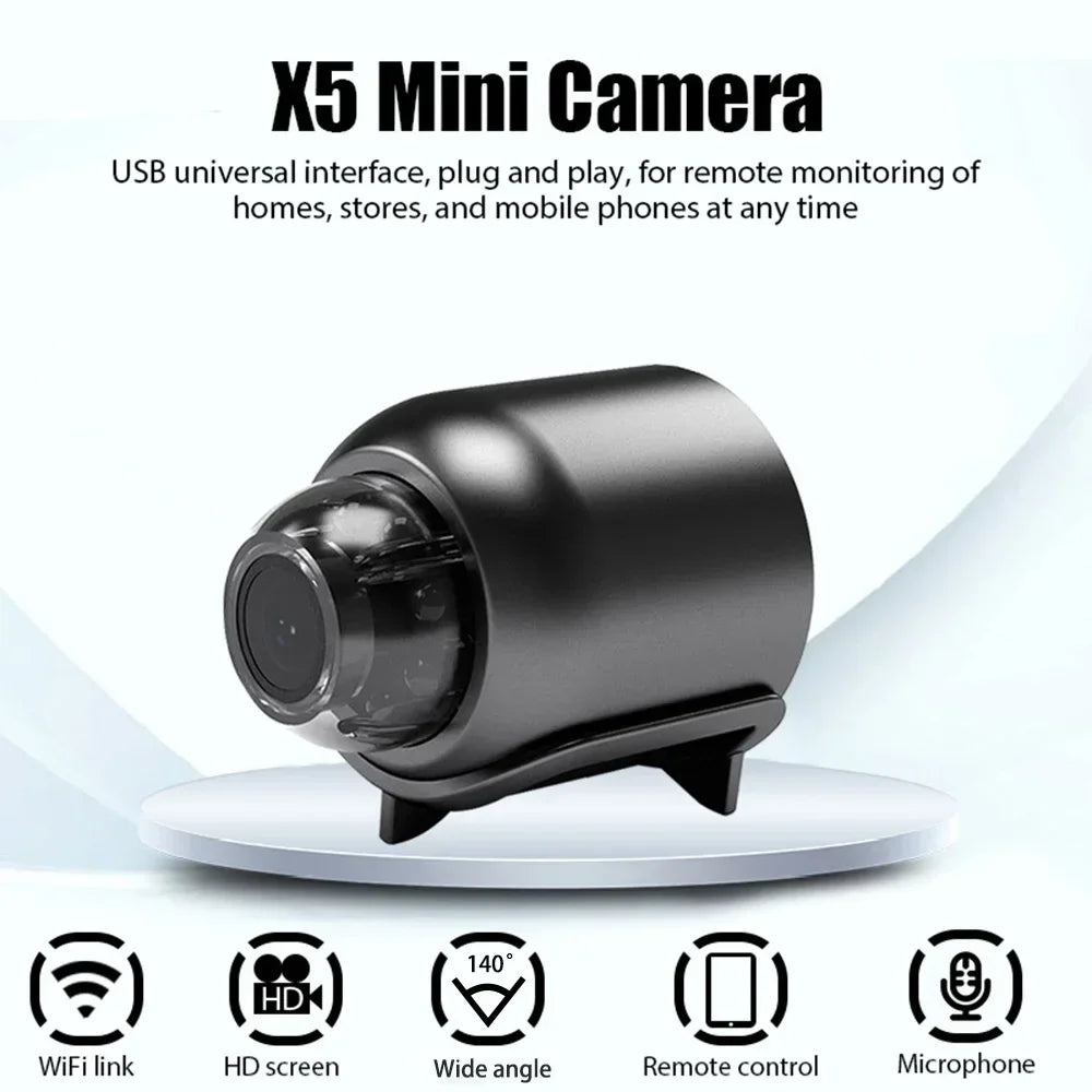 New 1080P Mini WiFi Camera Night Vision Motion Detection Video Camera Home Security Camcorder Surveillance Baby Monitor