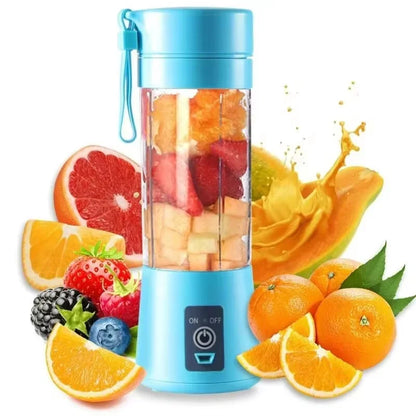 Kitchen Blender Mini Electric Juicer USB Rechargeable Smoothie Milkshake Maker Portable Automatic Fresh Squeezed Fruit Orange