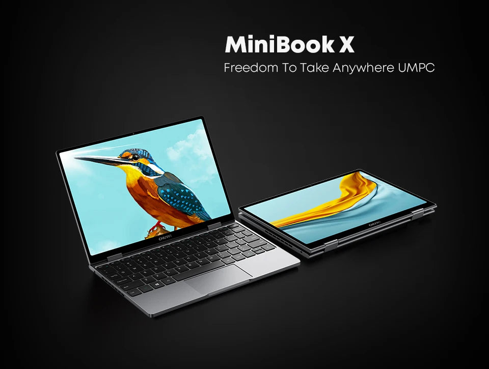 CHUWI MiniBook X Laptop Tablet 2 In 1 Intel N100 / N150 10.51" FHD IPS Screen 12GB LPDDR5 512G SSD Windows 11 Notebook 1200*1920