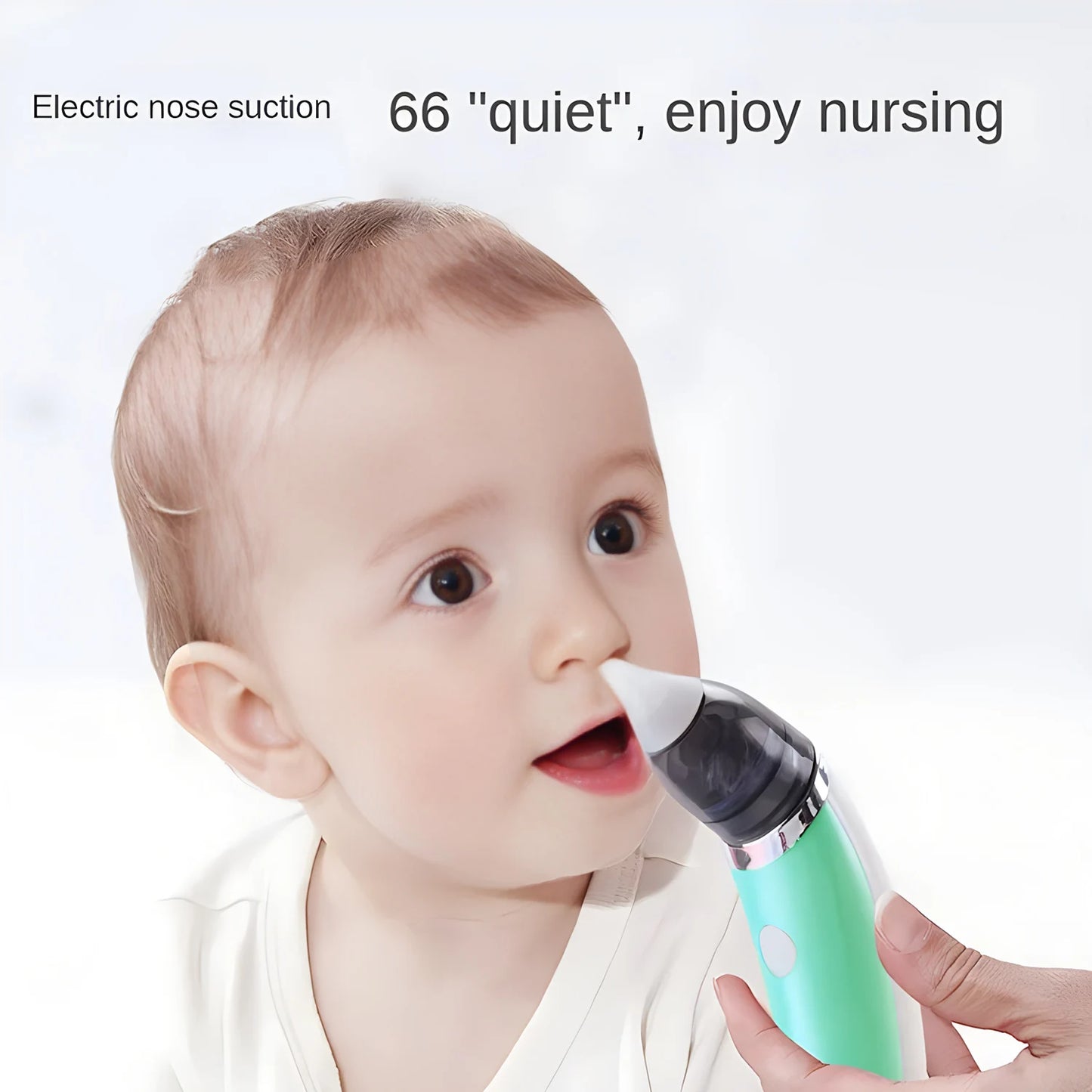 USB Silent Children's Nasal Aspirator Electric Baby Nasal Suction Artifact Infants Young Children Clean Up Nasal Congestion Tool