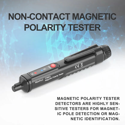 MASTFUYI Handheld Magnetic Pole Pen Polarity Tester N/S Pole Identify Tool North & South Magnetic Pole Detector