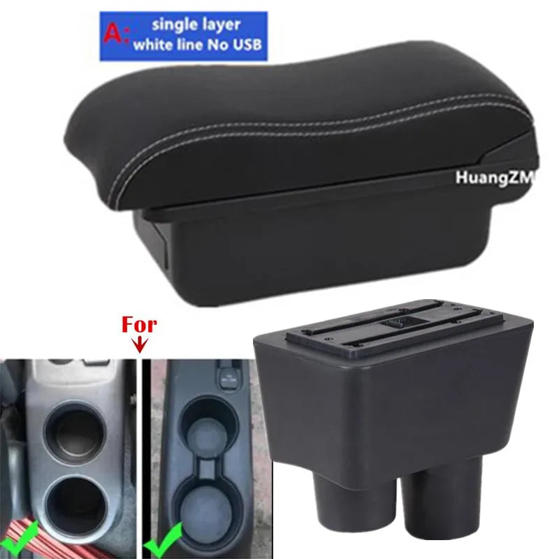 For Nissan Versa Armrest For Nissan Almera Versa Car Armrest Box Storage box Interior Dedicated Retrofit Car Accessories