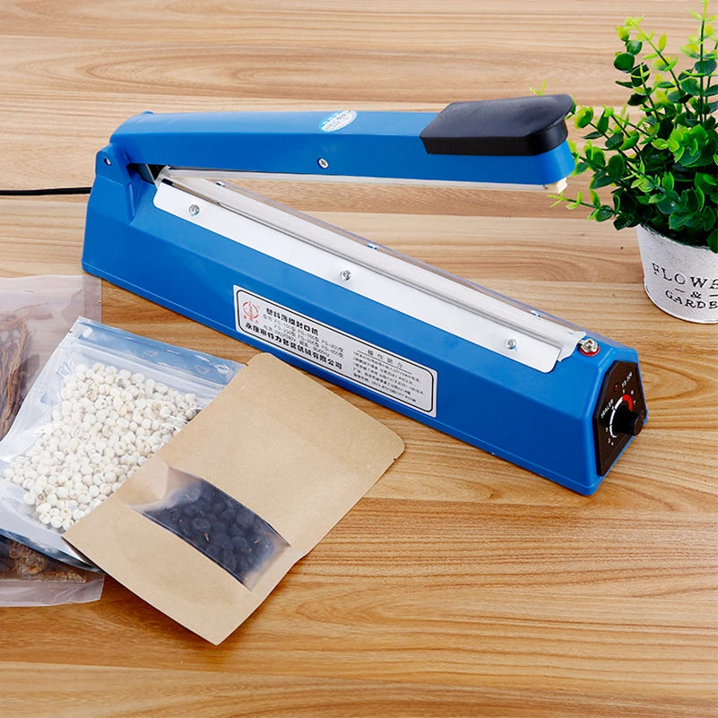 Impulse Sealer Heat Sealing Machine Heating Sealer 200mm/300mm Kitchen Food Vacuum Bag Sealer Plastic Bag Packing Tools