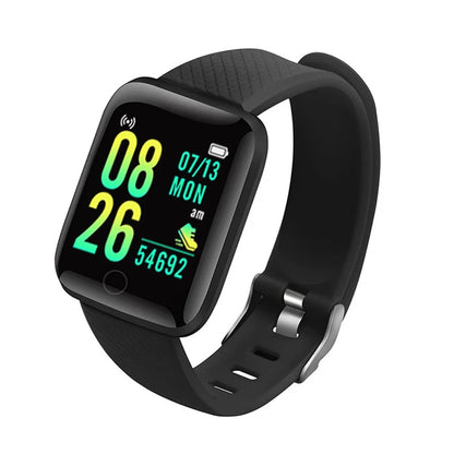 New Smart Watches 116 Plus Heart Rate Watch Men & Women Smart Wristband Sports Watches Smart Band Waterproof Smartwatch