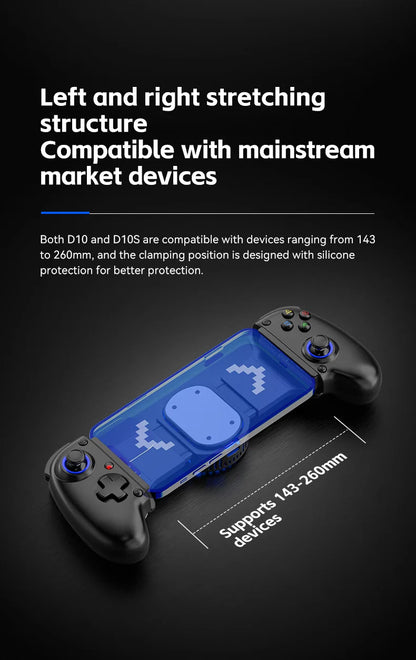 BSP D10 D10S D11 Stretching Cooling Game Controller For SWITCH/Android/Apple IOS Tablet /PS3/PS4 ForXBOX Gamepad Streaming