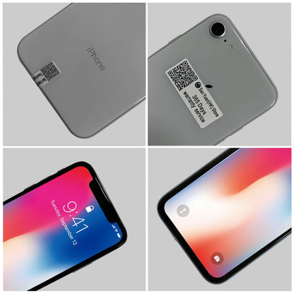 Original Apple iPhone X 4G Mobile Phone 3GB RAM 64GB/256GB ROM 5.8" OLED Screen 12MP*2+7 MPA 11 Hexa Core iphone X CellPhone