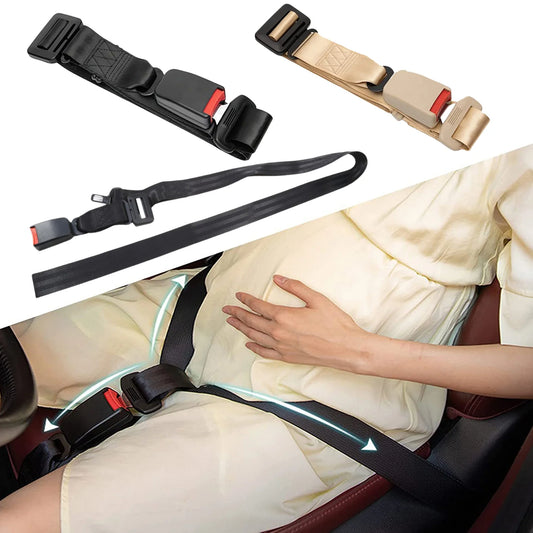 Car Seat Safety Belt for Pregnant Woman Maternity Moms Belly Unborn Baby Protector Adjuster Extender Kit Automotive Accessories