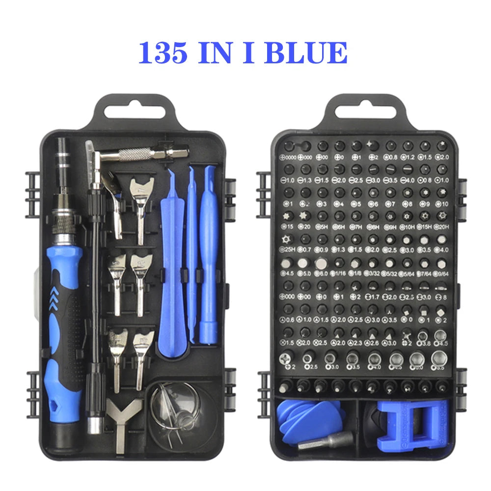 Screwdriver Set  Magnetic Torx Phillips Screw Bit Kit WOZOBUY With Electrical Driver Remover Wrench Repair Phone PC Tools