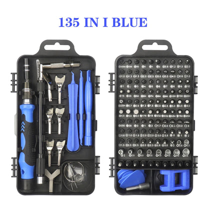 Screwdriver Set  Magnetic Torx Phillips Screw Bit Kit WOZOBUY With Electrical Driver Remover Wrench Repair Phone PC Tools