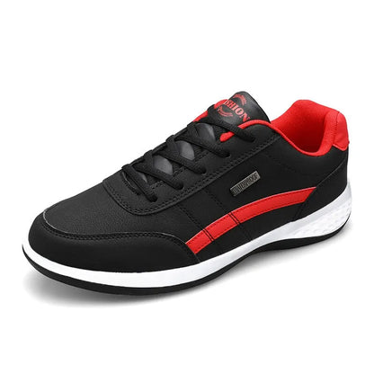 Fashion Casual Shoes Mens Outdoor Tennis Sneakers Lightweight Comfortable Lace Up PU Trainer Size Smaller Than Normals for Men