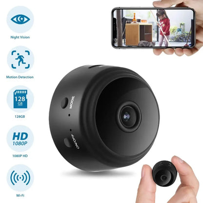 Micro Home Wireless Video CCTV Mini Security Surveillance with Wifi IP Camara Sensor Infrared CMOS 2MP Alarm Camera