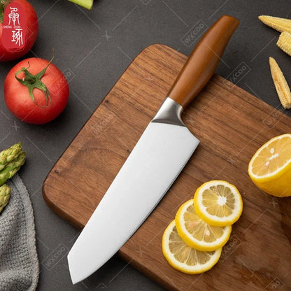 Japanese Kitchen Boning Knife Stainless Steel Chef's Knife Fish Fillet Slicing Cleaver Santoku Knife Damascus Kitchen Knife