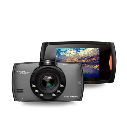 G30 Car DVR Dash Cam Full HD 1080P G-sensor Driving Recorder Cycle Recording Night Vision Wide Angle Video Camera