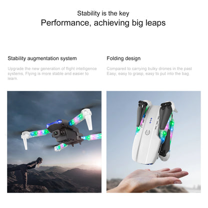 QJ E99 K3 Pro HD 4k Drone Dual Camera High Hold Mode Foldable Mini WIFI Aerial Photography RC Quadcopter Toys Helicopter Dron