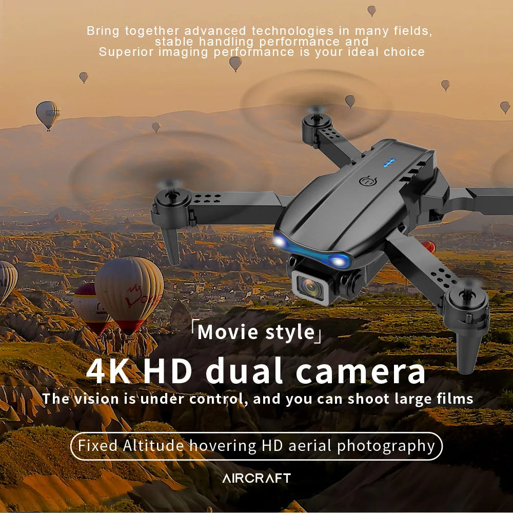 Cheap Price E88 Pro Drone Foldable Remote Control Drone With HD Dual Camera Height Hold Wifi RC Foldable Quadcopter Dron