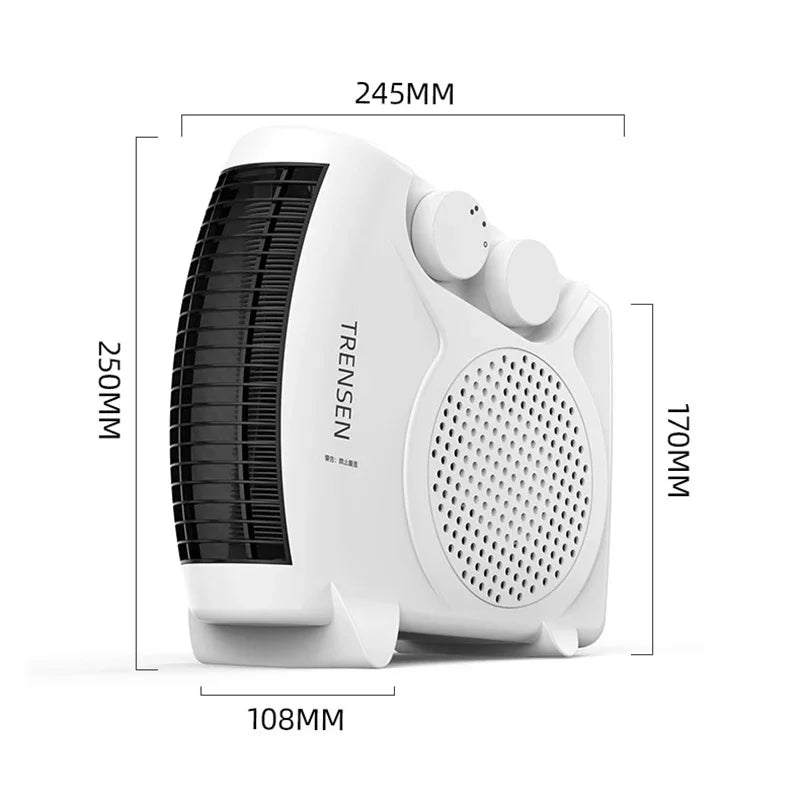 Xiaomi Heater Portable Heater Home Desktop Vertical Horizontal Dual-purpose Electric Heater European Standard 220V Fast Heating