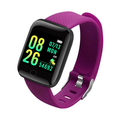 New Smart Watches 116 Plus Heart Rate Watch Men & Women Smart Wristband Sports Watches Smart Band Waterproof Smartwatch