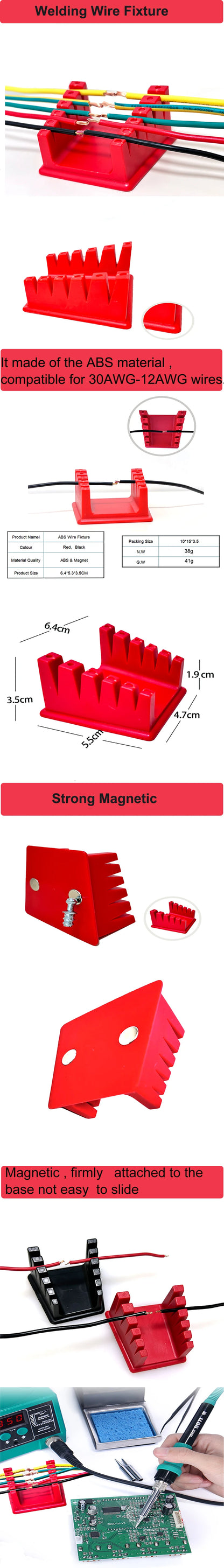 Welding Wire Fixture Bracket Welding Table Clamp For Motherboard Soldering ABS Motherboard Soldering Repair Tool