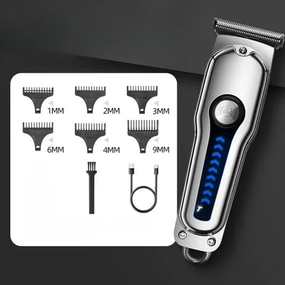 Electric Hairdresser Shaving Head Pusher Electric Pusher Clipper Hair Precision USBCharging Hair Trimmer for Men Home Appliances