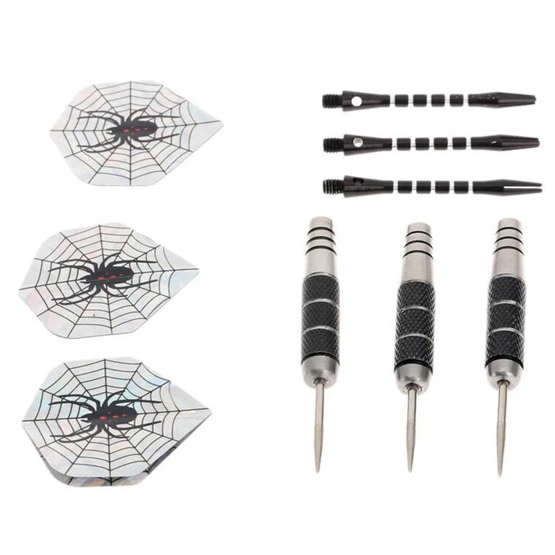 3pcs/Set Professional Tungsten Steel Needle Tip Darts Sports Steel Shafts Flights Tip 22g Darts Darts O7Q8