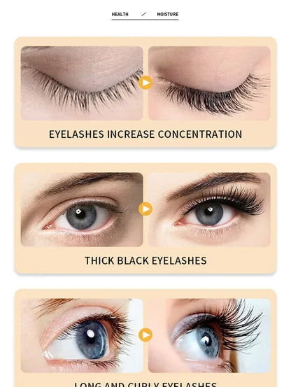 7 Days Fast Eyelash Growth nutrition Serum Natural Curl Health Volume & Thicken Eyelash Treatment Eyelash & Eyebrow Enhancer