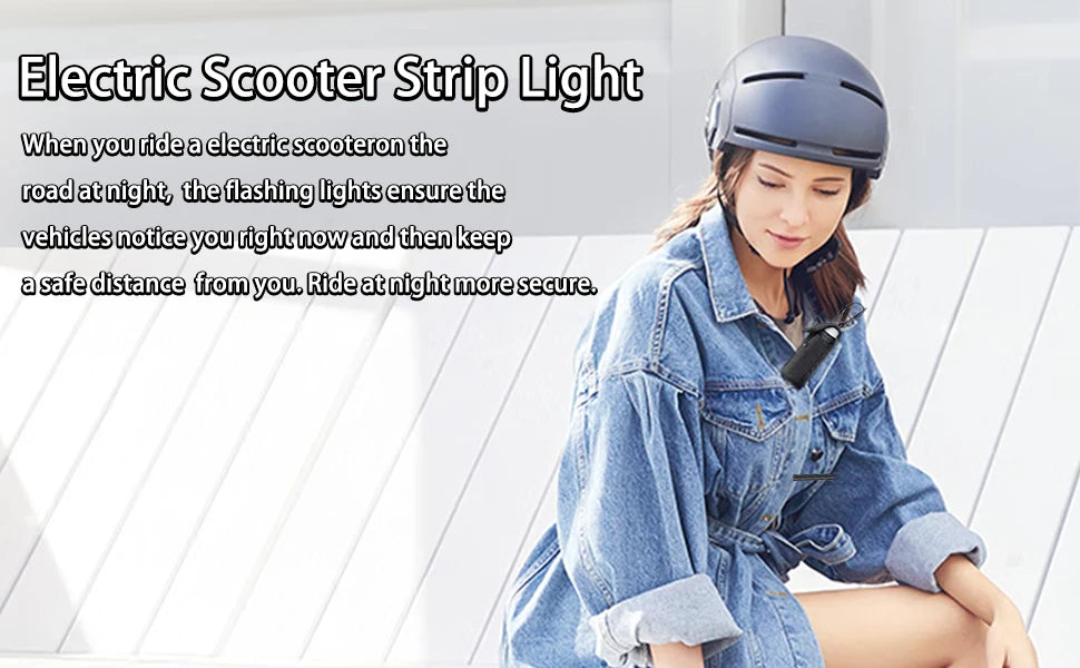 Waterproof Scooter LED Strip For Xiaomi M365 1s Pro Pro2 MI3 Electric Scooter Safety Night Light Flashlight Lamp Multiple Color