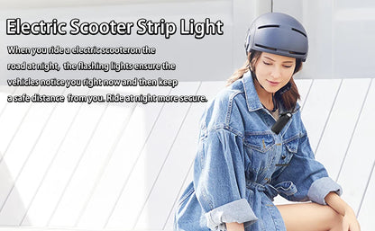 Waterproof Scooter LED Strip For Xiaomi M365 1s Pro Pro2 MI3 Electric Scooter Safety Night Light Flashlight Lamp Multiple Color